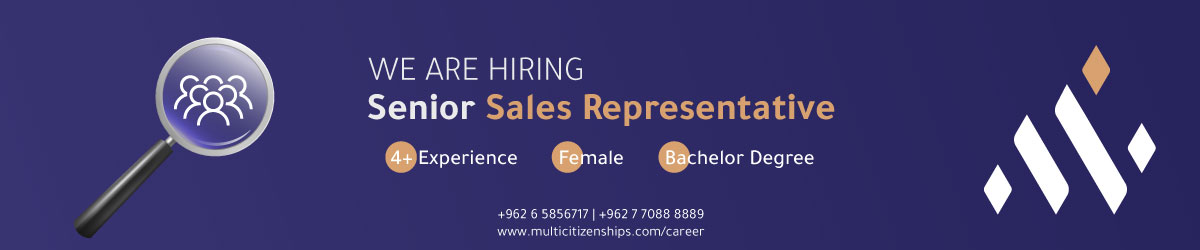 Senior Sales Representative (Female) Job Post